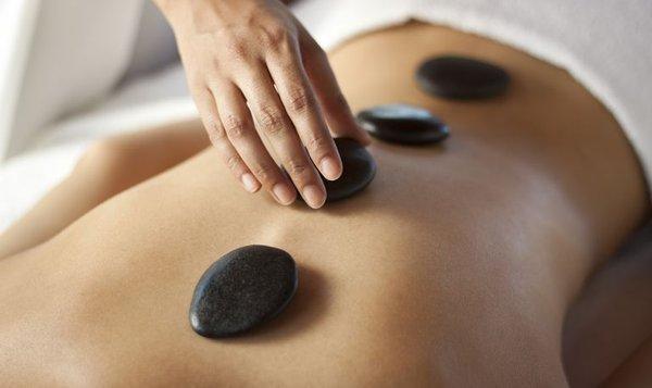 Hot stone massage