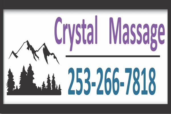 Welcome to Crystal Massage---The best place to achieve muscle relaxation.