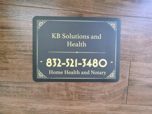 KB Solutions and Health