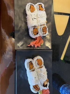 sweet potato tempura roll