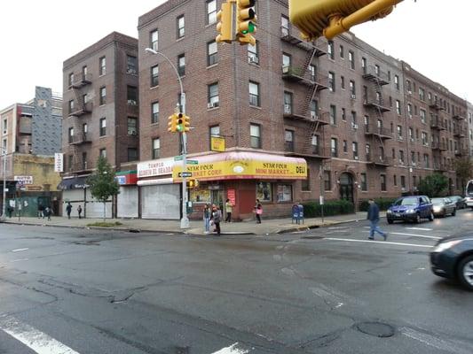 A corner store actually on a corner!