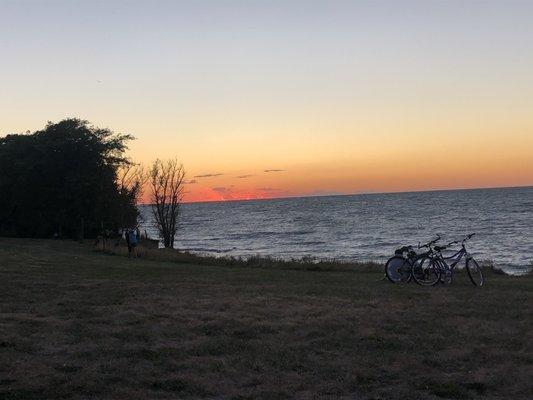 Sunset on Lake Ontario