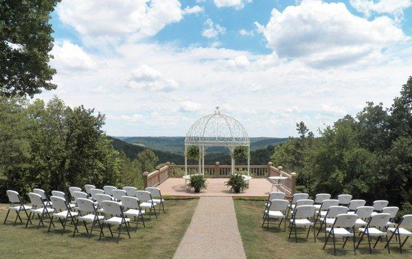 The Moriah Chapel of the Winds at Red Bud Valley Resort.