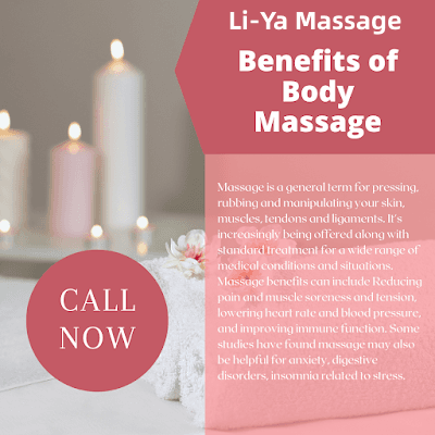 LI-YA MASSAGE
10553 Spring Hill Dr

Spring Hill, FL 34608