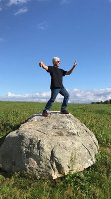 Tai Chi on a Rock