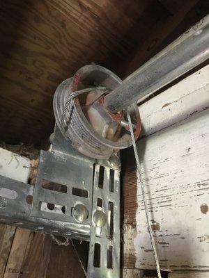 Cable Off Garage Door