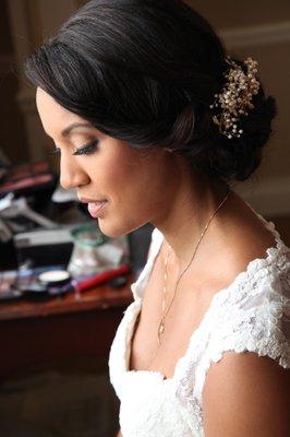 Bride Getting Ready