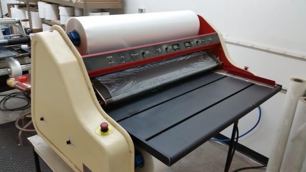 Wide format volume lamination