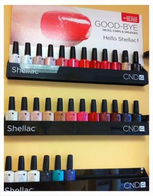 now available 30+ shades of Shellac color!