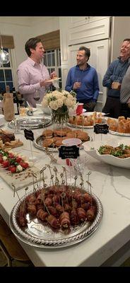 Catering spread