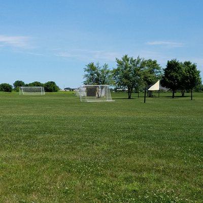 lots of open space for multiple soccer fields