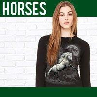 Large selection of equine designs.