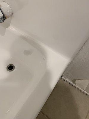 Tub repair and reglaze