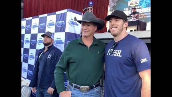 Jay Novacek and Blake Jarwin