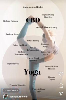 How CBD and YOGA work in Harmony to Heal.