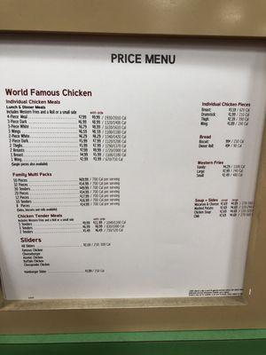 What people want to know - Menu/prices!