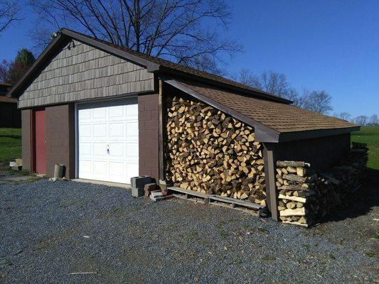 Garage / firewood storage