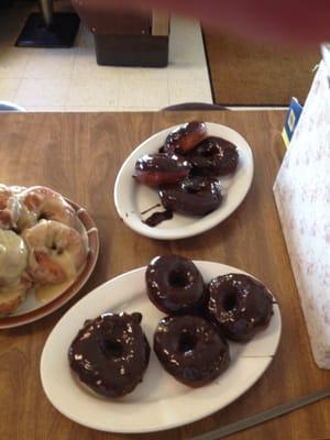 Homemade doughnuts