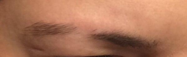 Bald spot in my eyebrows!