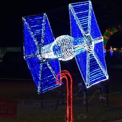 Star Wars Tie fighter.