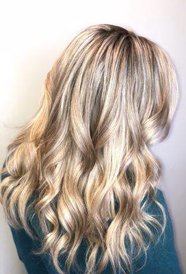 Blonde touch up