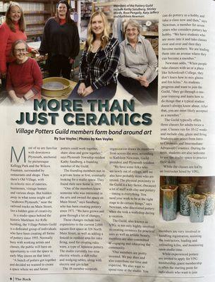 Great article about VPG appeared in The Rock, Plymouth's local newsmagazine