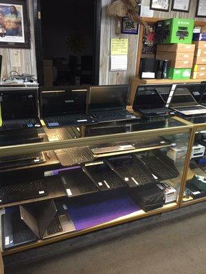 Large laptop selection $100 and up.