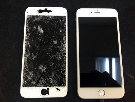 iPhone 6 Screen Repair in Jacksonville, TX.   Wireless Solutions * We Fix smart Phones * 903-339-3024