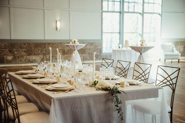 Sheer Elegance Wedding- PDbyJax- room design Photo Credit: Rose Trail Images