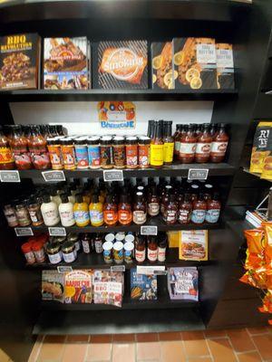 Barbeque sauces selection