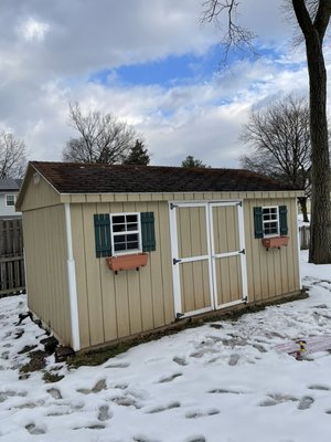 Before and after...... New Roof