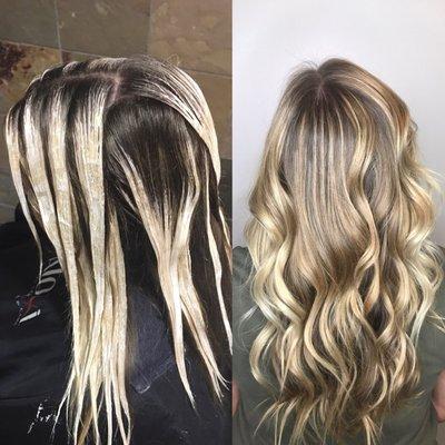 From hilights to hair painting