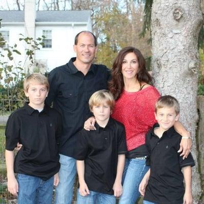 Dr. Mike McCormick and family