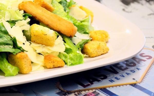 Caesar Salad, thanks to Corner P!