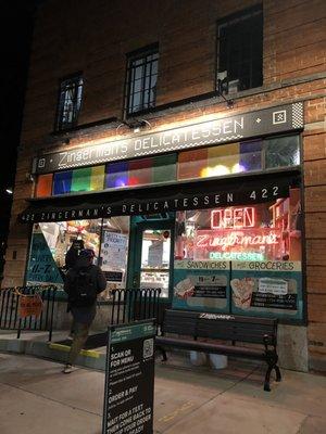 Iconic Zingerman's Deli in Kerrytown District.