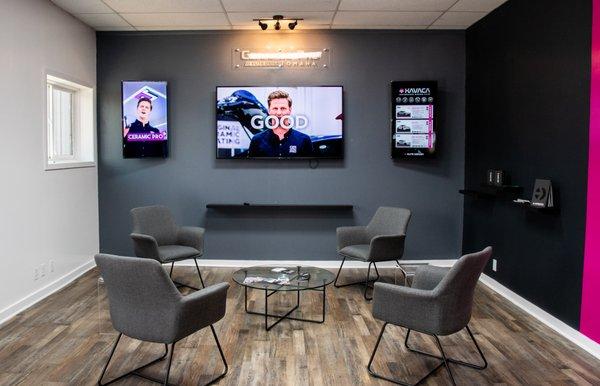 Inside Ceramic Pro Omaha