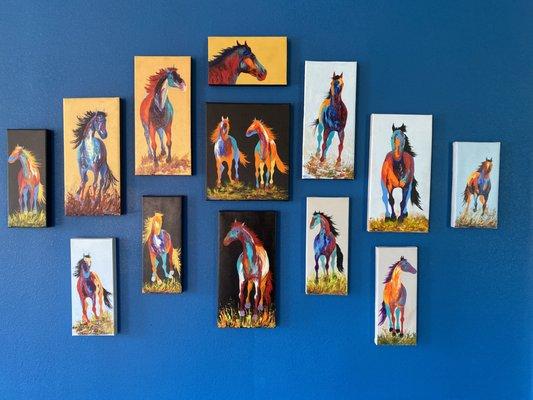 BEAUTIFUL HORSES by John Saunders