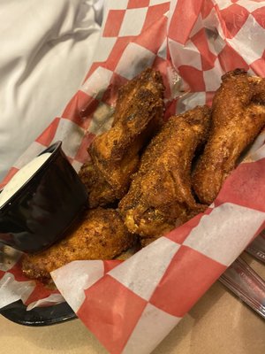 Chicken Wings with dry rub