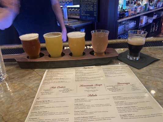 Beer flight