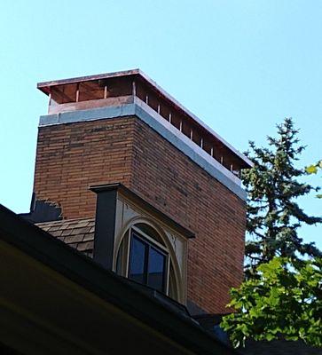 Custom historical matching cap. Featured home in multiple magazines.