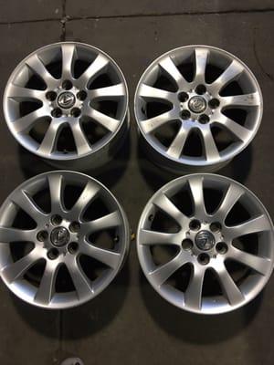 NEW and Used chrome and alloy wheels/rims call us today and experience what quality service is all about!! 559-221-9111 ask for Eddie