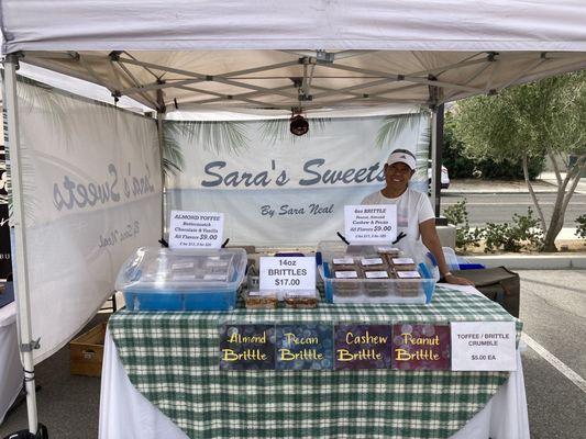 *Sweet Smilin' Sara & her Homemade Nut Brittle*