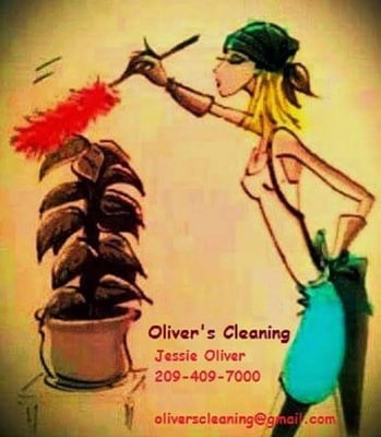 Oliver's Cleaning  Jessie Oliver  209-409-7000 Oliverscleaning@gmail.com