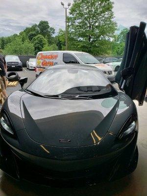 McLaren windshield replacement