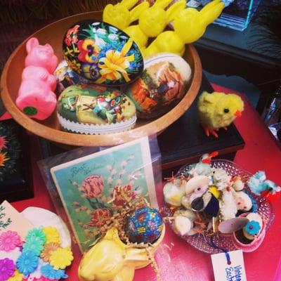 Vintage Easter decorations