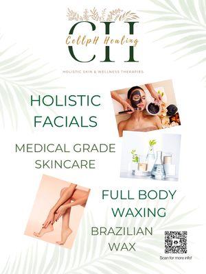 Now offering Holistic Medical Facials!! Perfect for those struggling with breakouts or hyperpigmentation from sun damage!