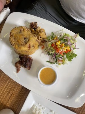 Mofongo de chicharon