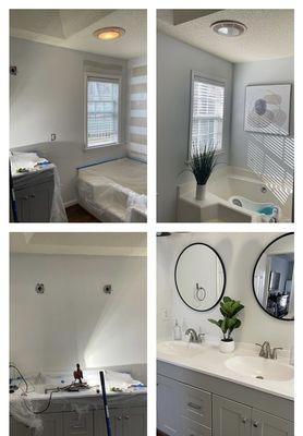 Bathroom Painting Project!