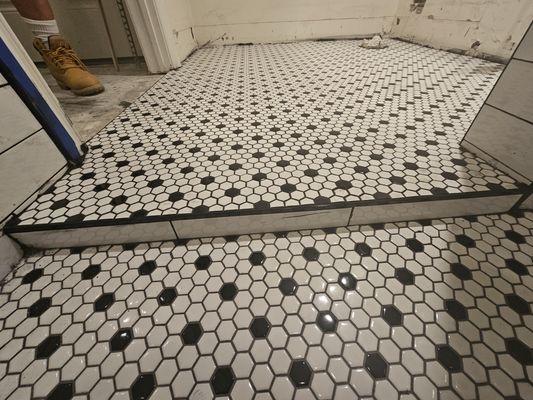 Mosaic Flooring...