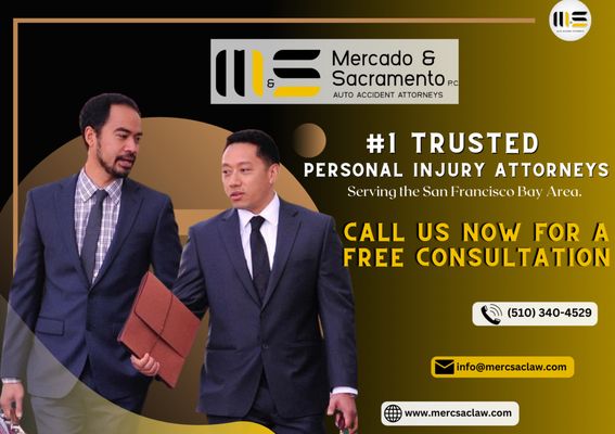 Personal injury attorneys serving the Oakland Bay Area. #1 trusted lawyers with Free Consultations.